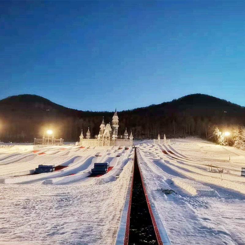 滑雪魔毯技术参数介绍 滑雪场输送设备价格 诺泰克魔毯厂家