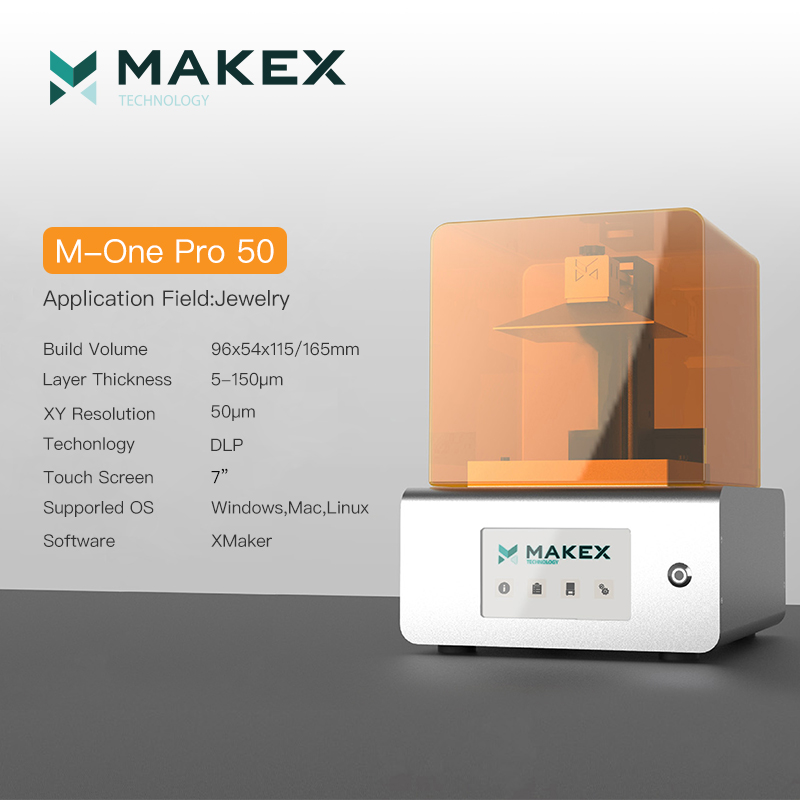 MakeX高精度工程牙科3D打印机