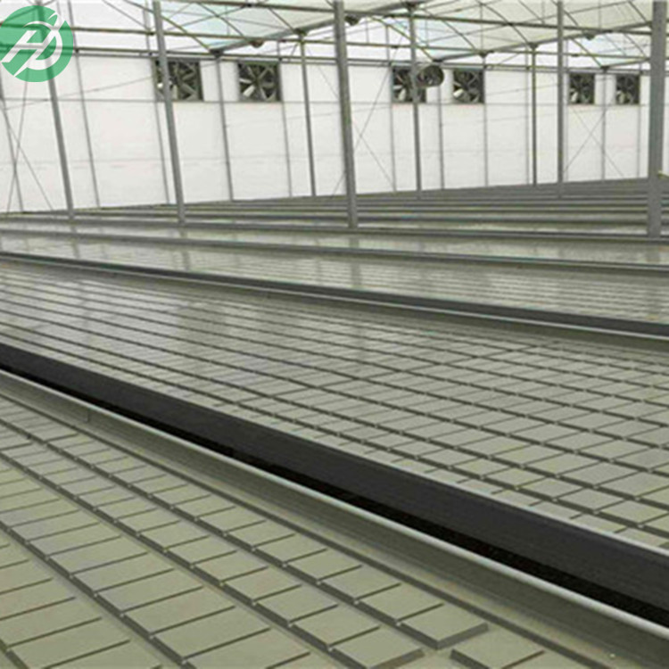 温室潮汐苗床系统 灌溉移动苗床设计 花卉种植专用苗床