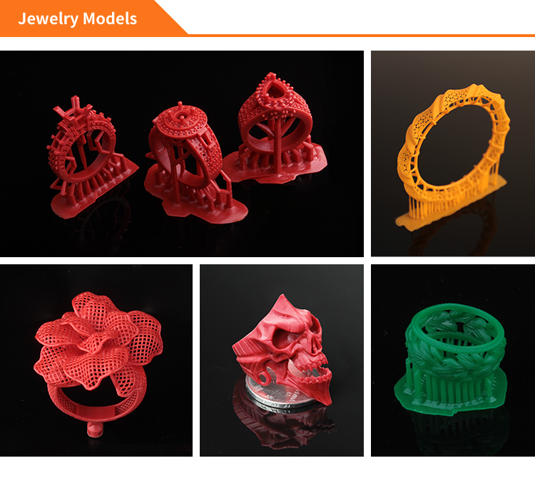 DLP高精度珠宝蜡型3D打印机