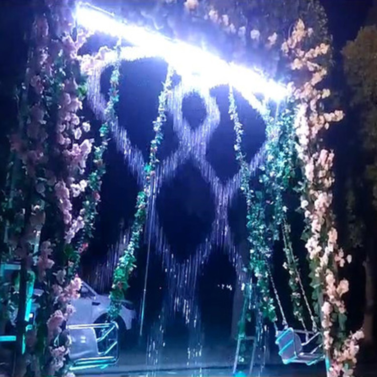 咸宁水幕秋千大厂制造耗电量小山东三喜