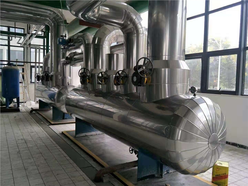 橡塑铝皮泵房设备保温工程铁皮保温安装队