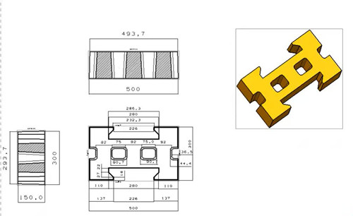 工字护坡模具价格工字护坡模具保定驰立模具厂