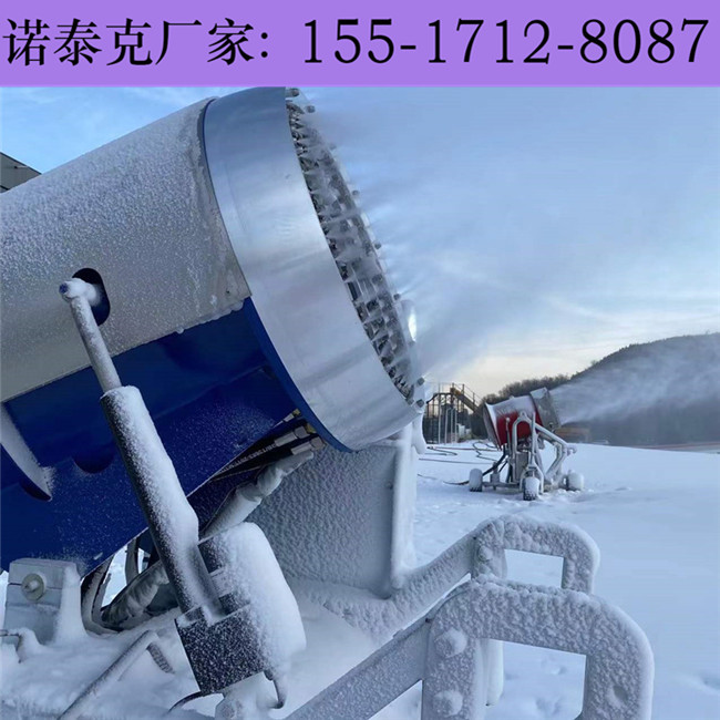 移动式造雪机设备可采用循环用水 人工造雪机定期维护事项