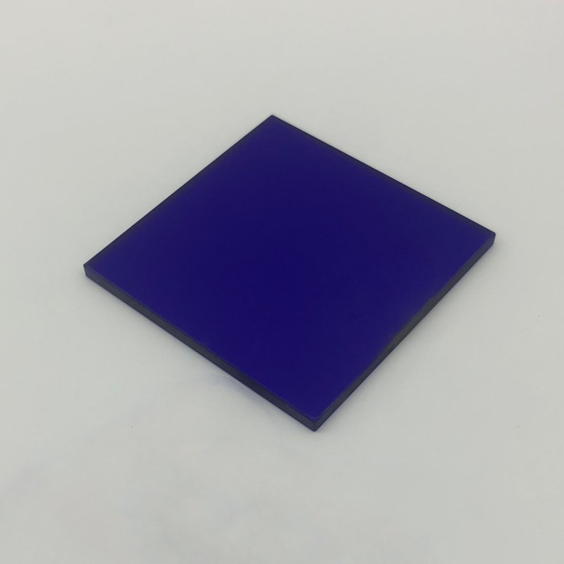 青蓝色玻璃-QB29选择吸收型有色光学滤光片定制厂家
