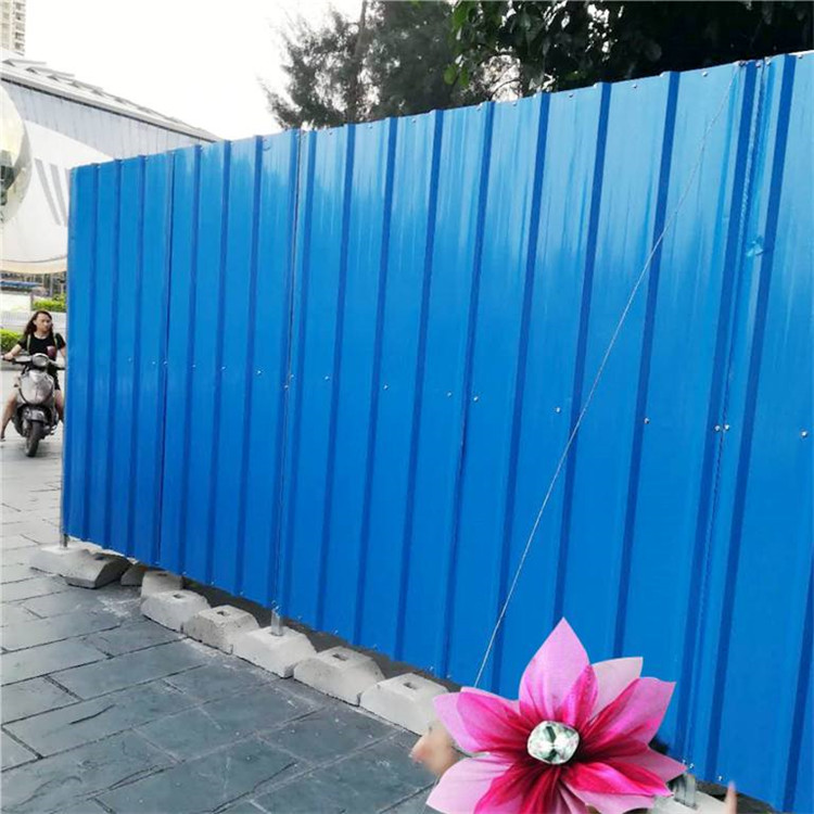 北京彩钢围挡板施工安装建筑工地临建围挡加工制作公司