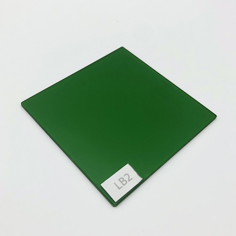 绿色滤光片-LB2选择吸收型有色光学玻璃定制厂家