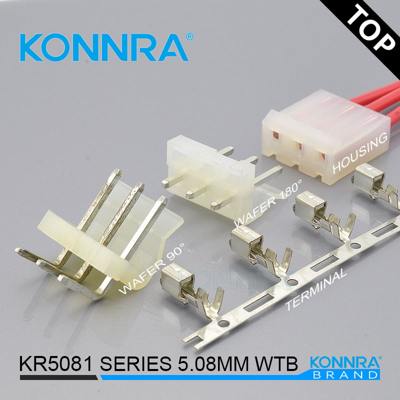 KONNRA板对线KR5081行车记录仪用连接件精仿MOLEX连接器