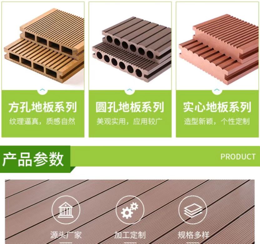 青岛木塑拼装地板销售 木塑复合厂家定制