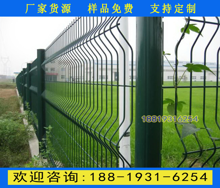 花都工地圍欄網廠家現貨 綠色鐵絲網護欄價格 包安裝