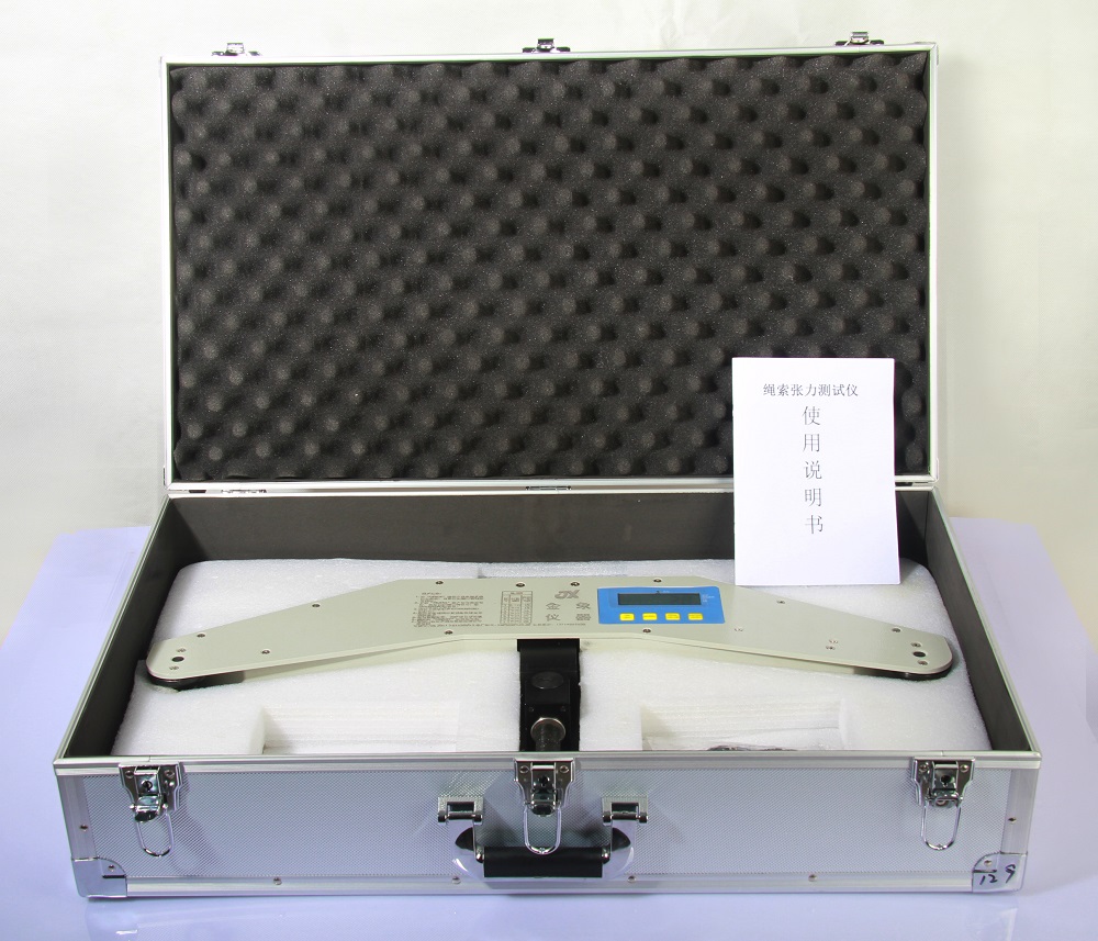 手持式数显拉索测力仪 钢丝绳拉力测力仪 索力检测装置