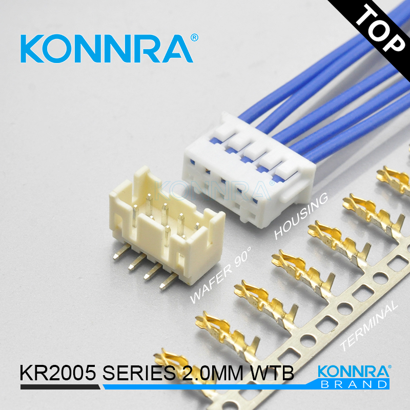 KR2005双排SMT电子玩具用连接件仿JST连接器