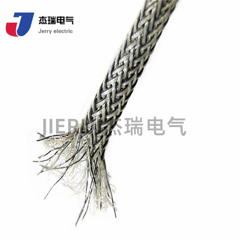 杰瑞镀锡铜编织网管 不锈钢编织网 铝镁丝编织网套 金属屏蔽伸缩网套厂家