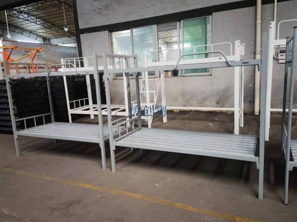广东旅舍铁架床制式铁架床生产铁板床龙骨床40方管铁床厂家