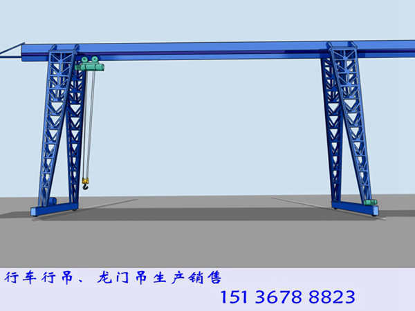 广西贵港门式起重机10t20t龙门吊现货供应