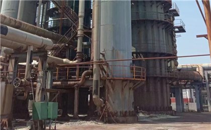 浙江化工廠拆除資質齊全鋼結構回收設備拆除