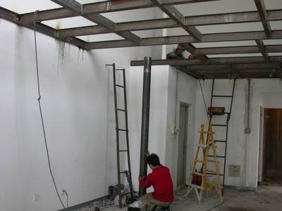 深圳公明合水口厂房阁楼装修上村厂房彩钢板隔断隔墙吊顶工程