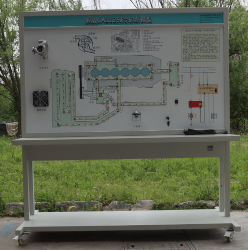 汽车实训台-解放CA1125J冷却系统示教板