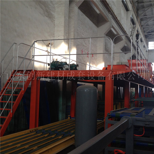 硫氧镁板生产设备 山东创新硫氧镁板生产线 自动化生产机械