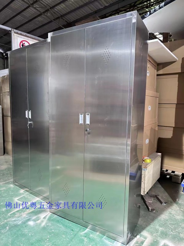 广东实验清洁工具柜304保洁柜拖把扫码收纳柜厂家定做