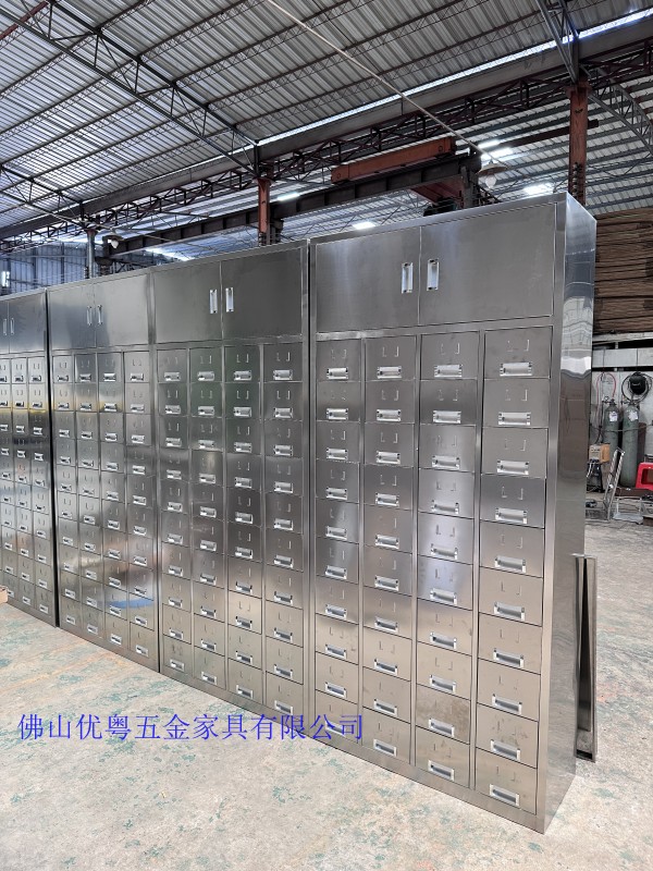 肇庆市医院卫生储物柜厂家常规制作中药柜卫生室304中药柜