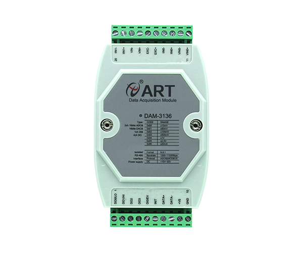阿尔泰科技模拟量采集和控制模块DAM3136