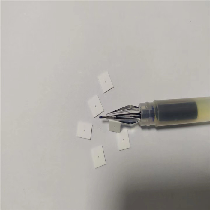 TJ陶瓷基片盲孔盲槽定制碳化硅陶瓷微小孔加工