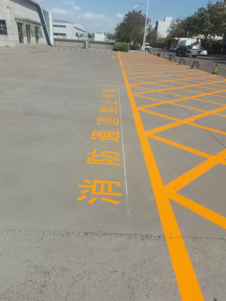 天津南开区高速划线工程 消防通道标线 网格标线承接施工