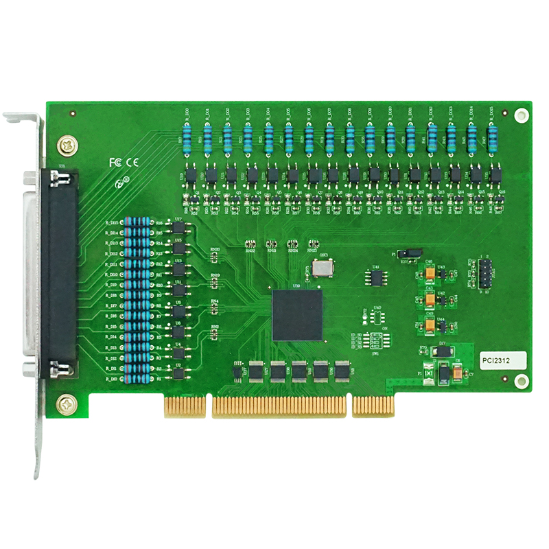 阿尔泰科技16通道数字量DIO输入输出卡PCI2312