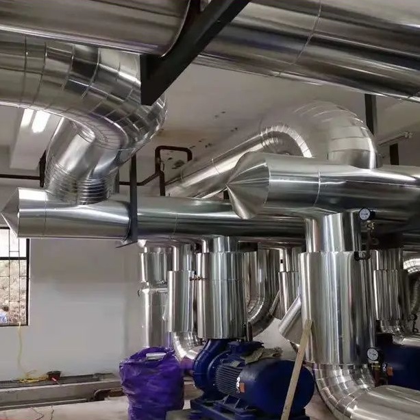 蒸汽锅炉管道保温施工队 铝皮铁皮保温工程承包