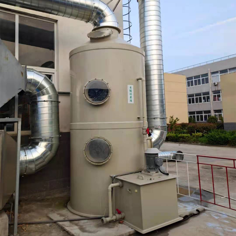 酸雾净化器喷淋塔废气处理成套设备除尘脱硫洗涤塔