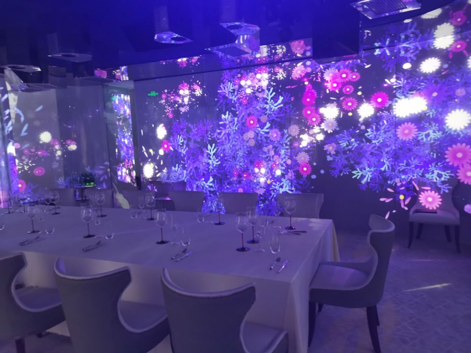 广东互动投影餐厅厂家 深圳3D光影餐厅 广州全息投影餐厅