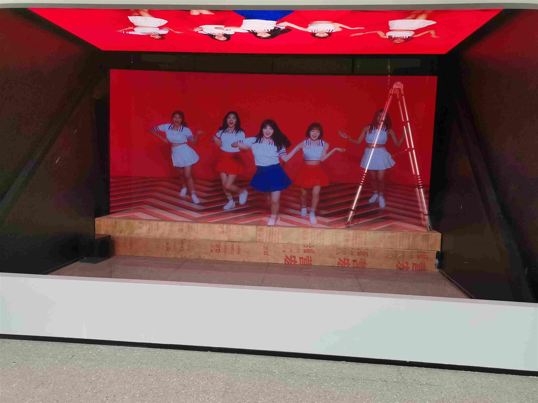 深圳全息幻影成像供应商 广州幻影成像膜 3D全息舞台展厅投影技术