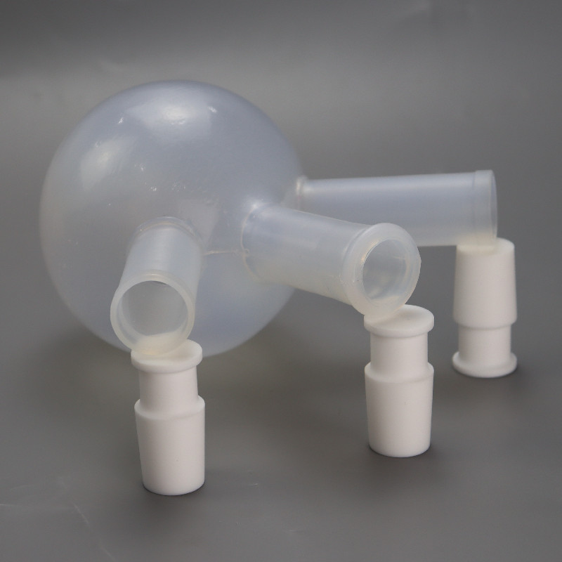 PFA烧瓶2L多颈可搭配PFA冷凝管超纯净实验室