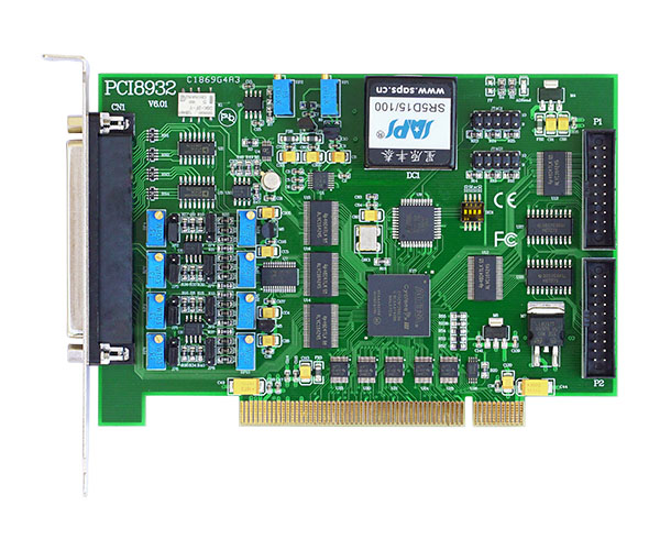 PCI8932可直接插在 IBM-PC/AT 或与之兼容的计算机内的任一PCI插槽中数据采集卡