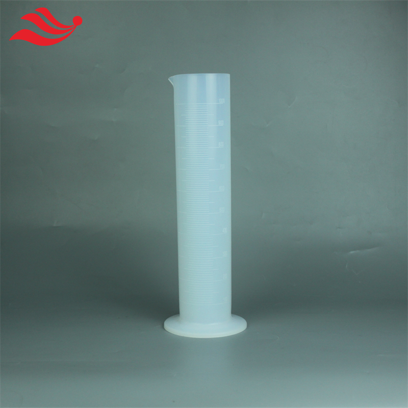 激光刻线PFA量筒耐酸碱塑料量筒