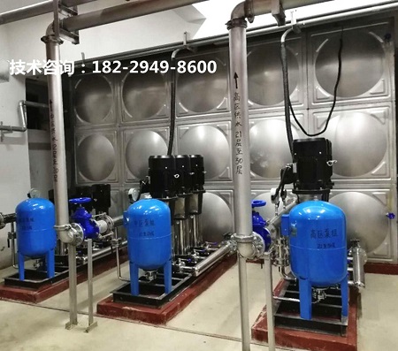 迪庆恒压供水设备 工地临时变频泵组进一步发展