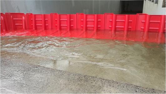 红色防洪挡水板-ABS塑料挡水板-应急挡水用挡水板