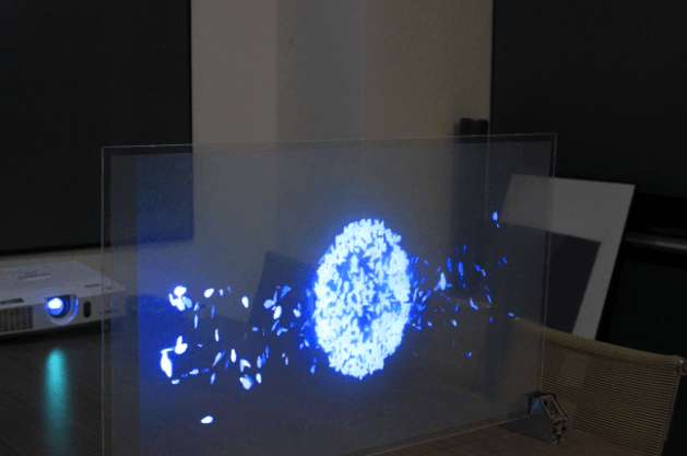 深圳全息投影玻璃 广州3D幻影成像玻璃 展厅专用影像玻璃