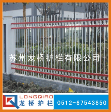 南昌企业外墙护栏 企业外墙围栏 锌钢栏杆 防盗 免维护 龙桥