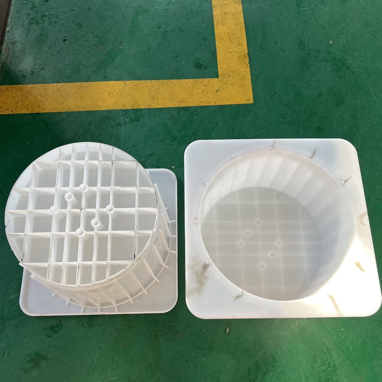 光伏发电底座模具 塑料圆柱光伏墩模具