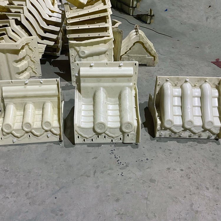 古建围墙围帽塑料模具 水泥墙帽塑料模具