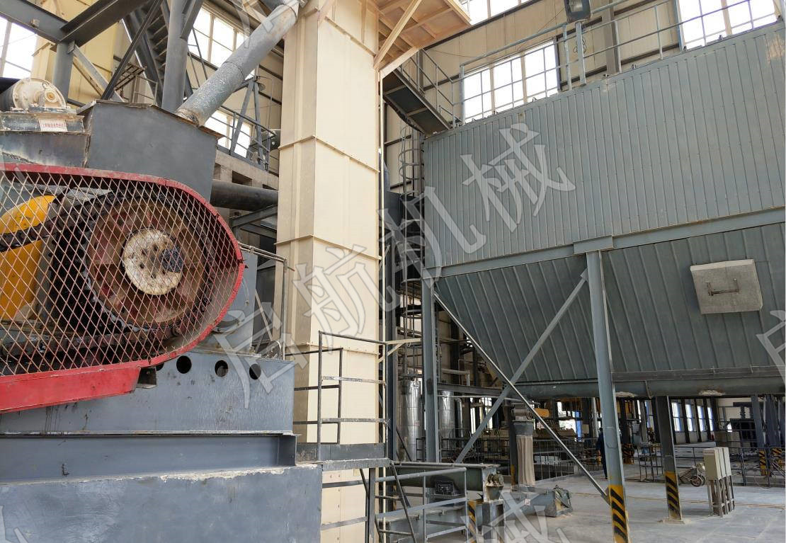 启航机械脱硫石膏煅烧设备年产5万吨 除尘器