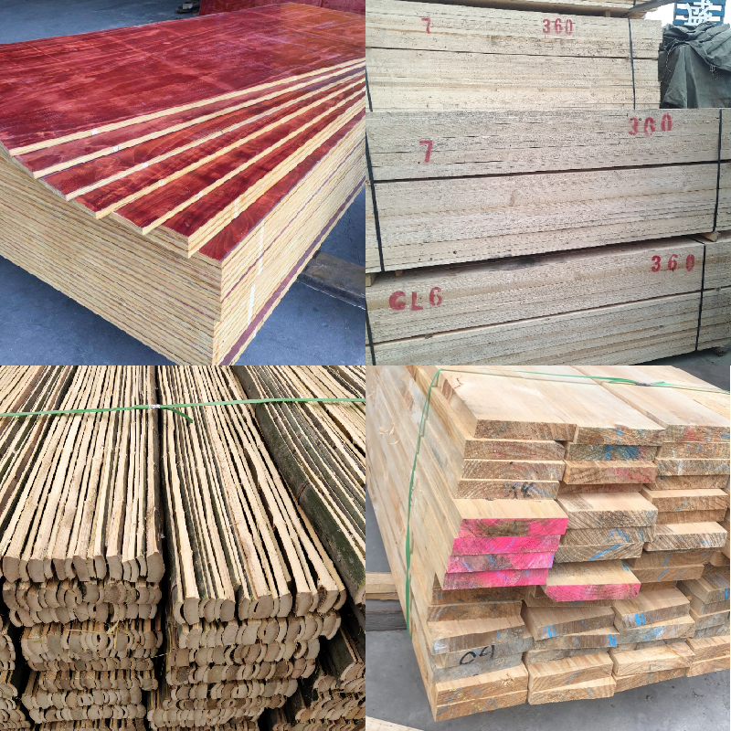 南阳地区出售建筑木方模板方木竹笆大量批发批发市场