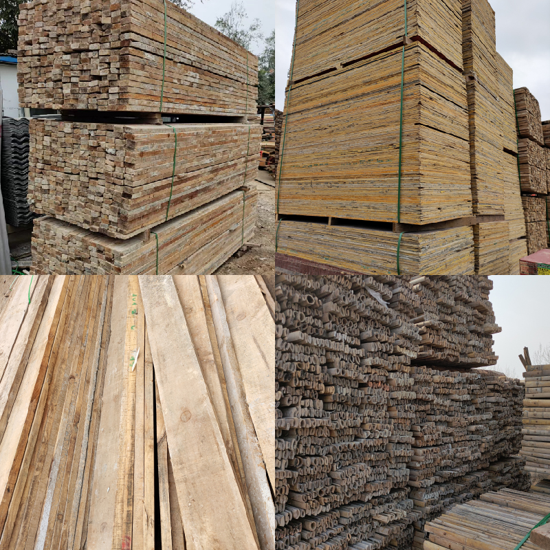 南阳地区出售建筑方木竹笆木方模板竹跳板批发市场