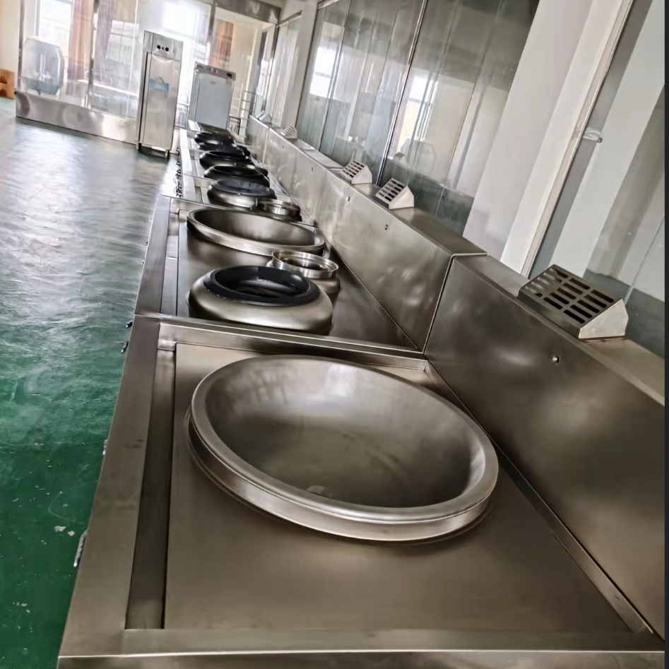 海口金艺酒店饭店餐厅商用不锈钢厨房设备生产厂家