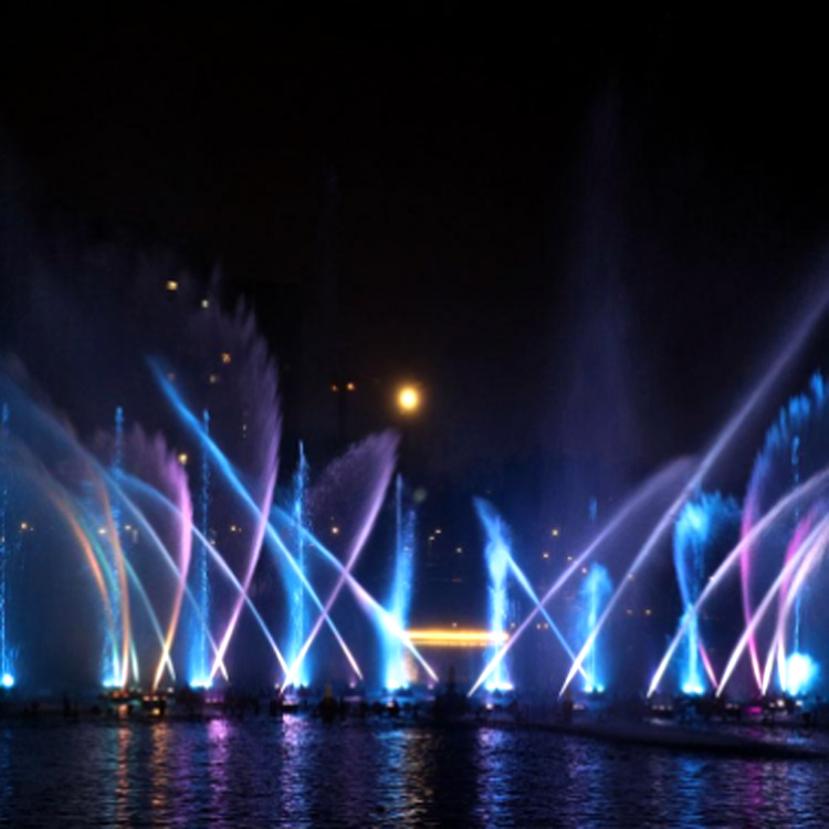邳州音乐喷泉造型优美 规格多样 山东三喜