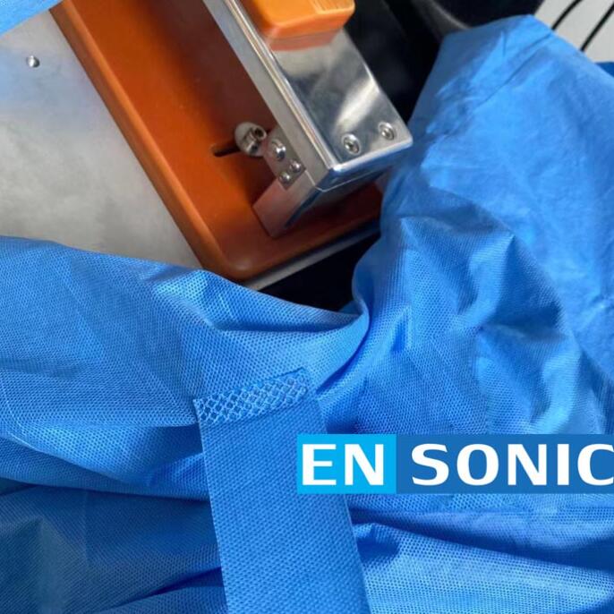 ENSONIC 医疗防护服手术衣无纺布腰带束带热风超声波焊接机