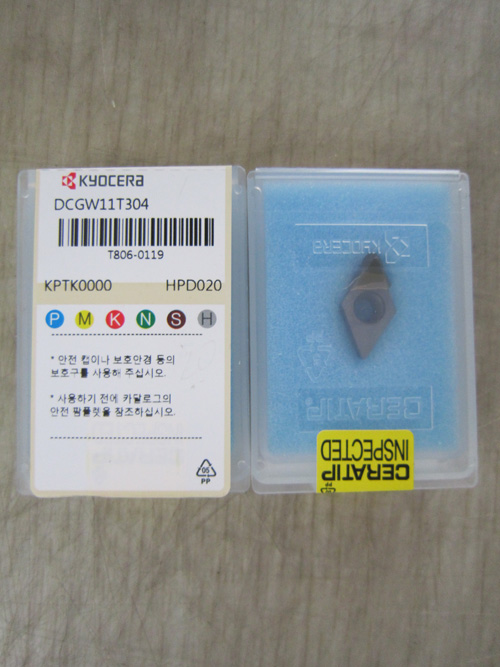 京瓷KYOCERA 数控刀片 车削刀片DCGW11T304   HPD020