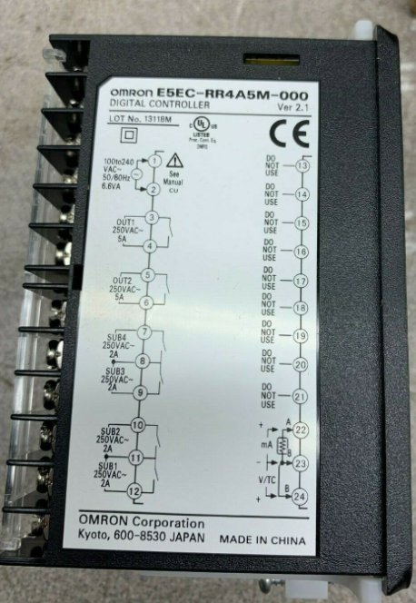 e5ec-rr4a5m-000欧姆龙控制器